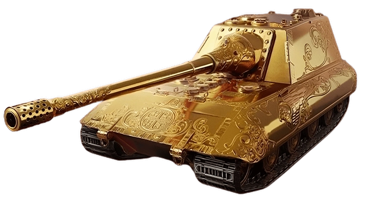 JAGDPANZER E 100 GOLD: ПРЕМИУМ